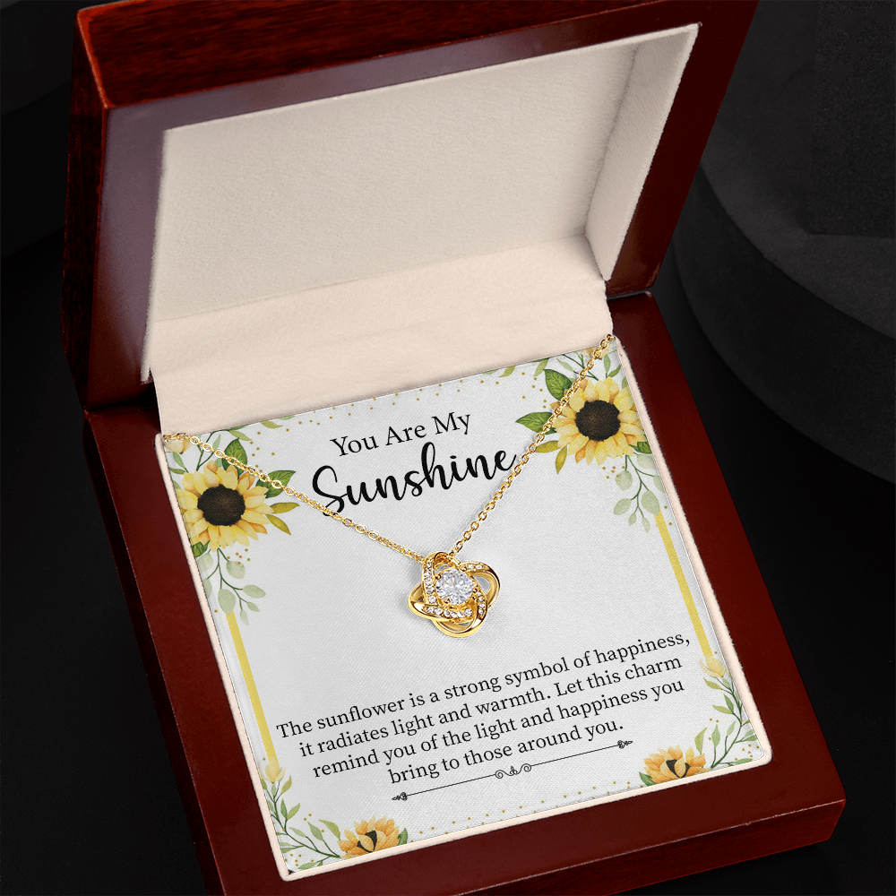 Necklace Gift For Sunshine with Message Card