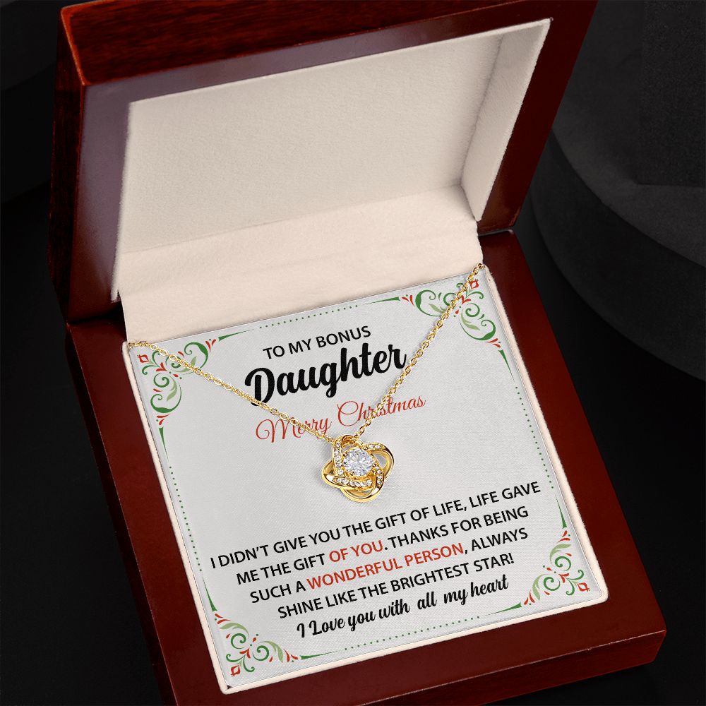 To My Bonus Daughter Marry Christmas