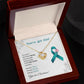 Ovarian Cancer - Teal Ribbon Awareness