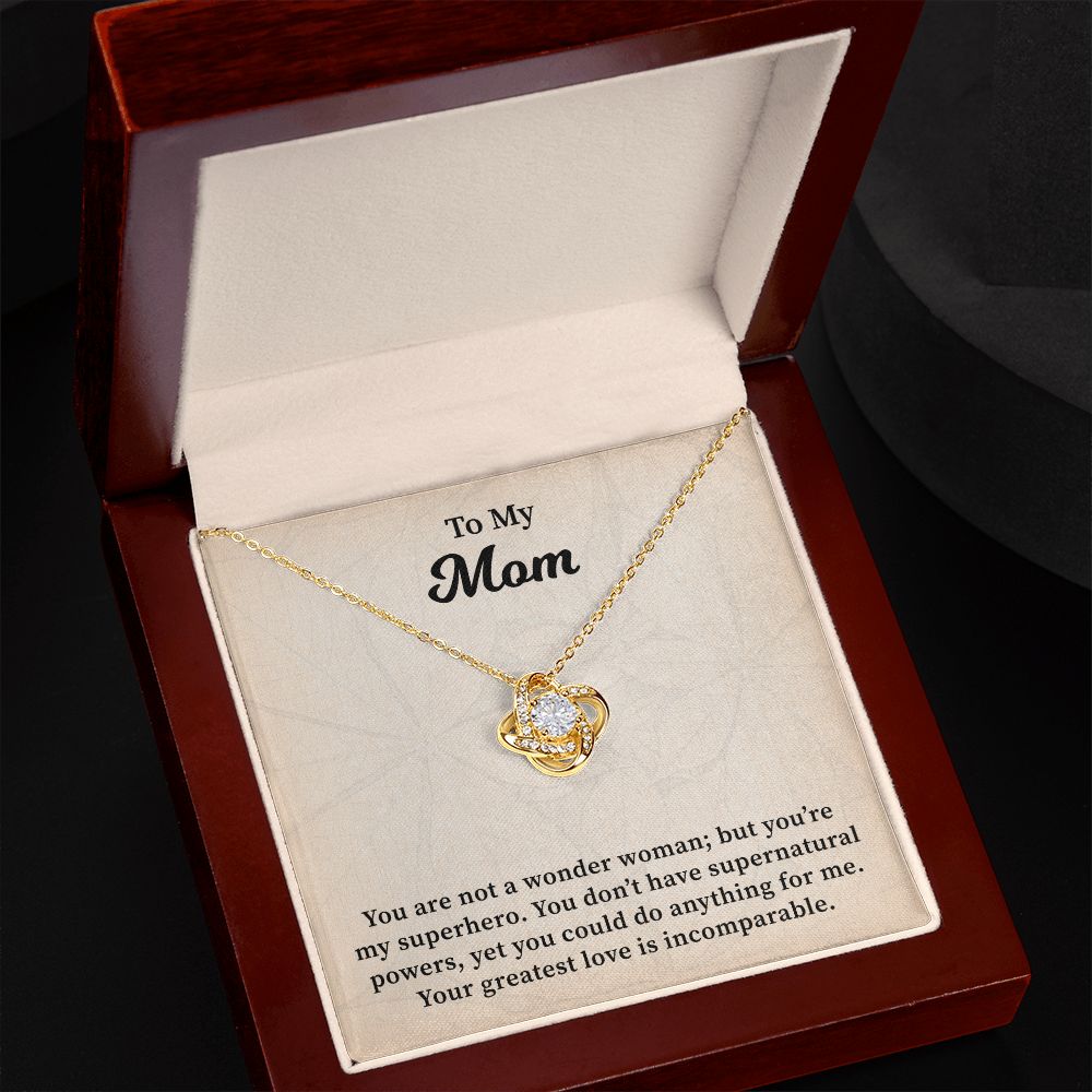 To My Mom You are Not A Wonder Woman Your Greatest Love Is Incomparable