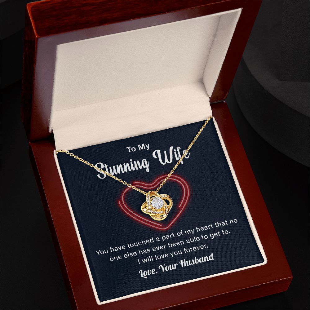 To My Stunning Wife I Will Love You Forever, Your Husband