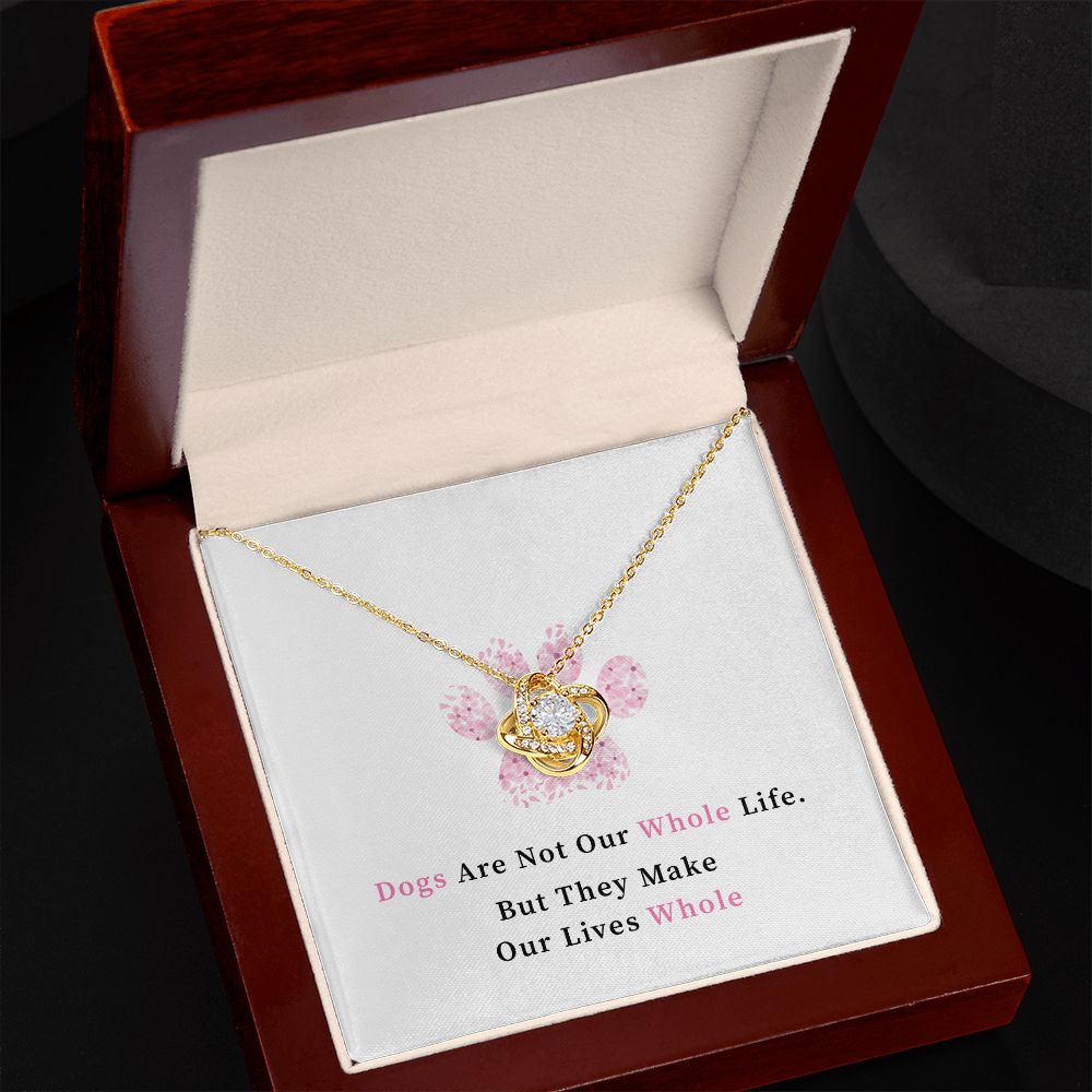 Necklace for Dog mom - Dogs are not our whole life.