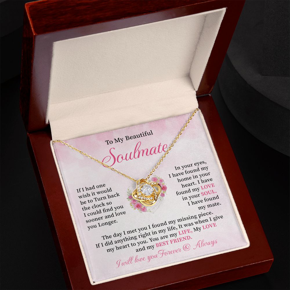 To My Beautiful Soulmate I Give My Heart To You, My Love, I Will Love You Forever & Always