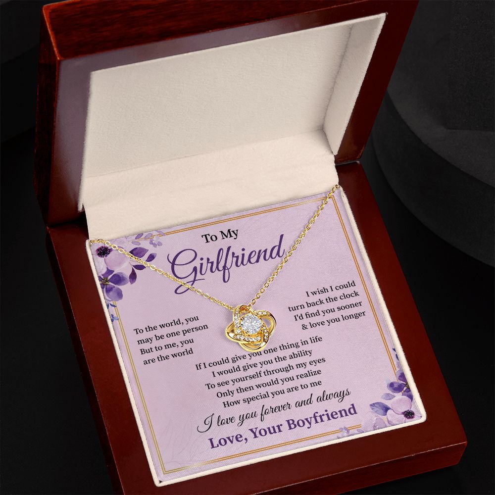 To My Girlfriend Love You Forever From Your Boyfriend.