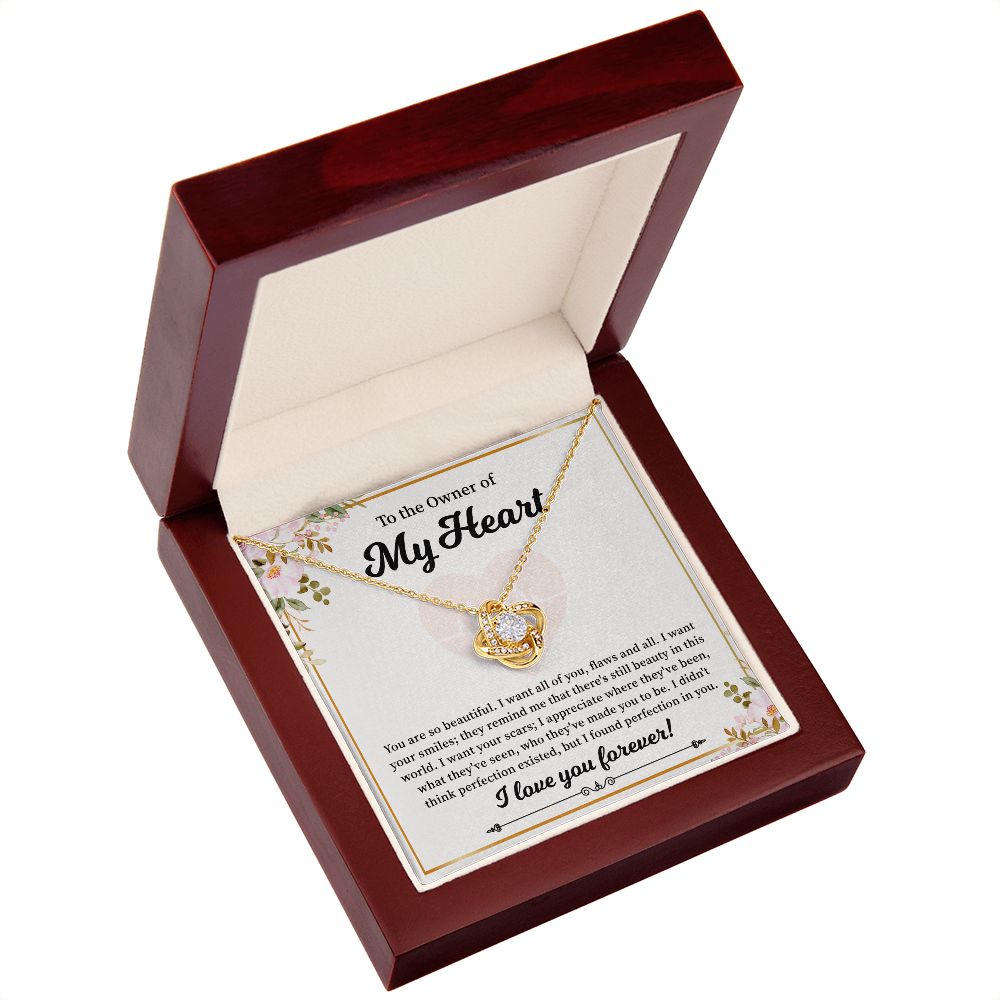 To The Owner Of My Heart I Love You Forever