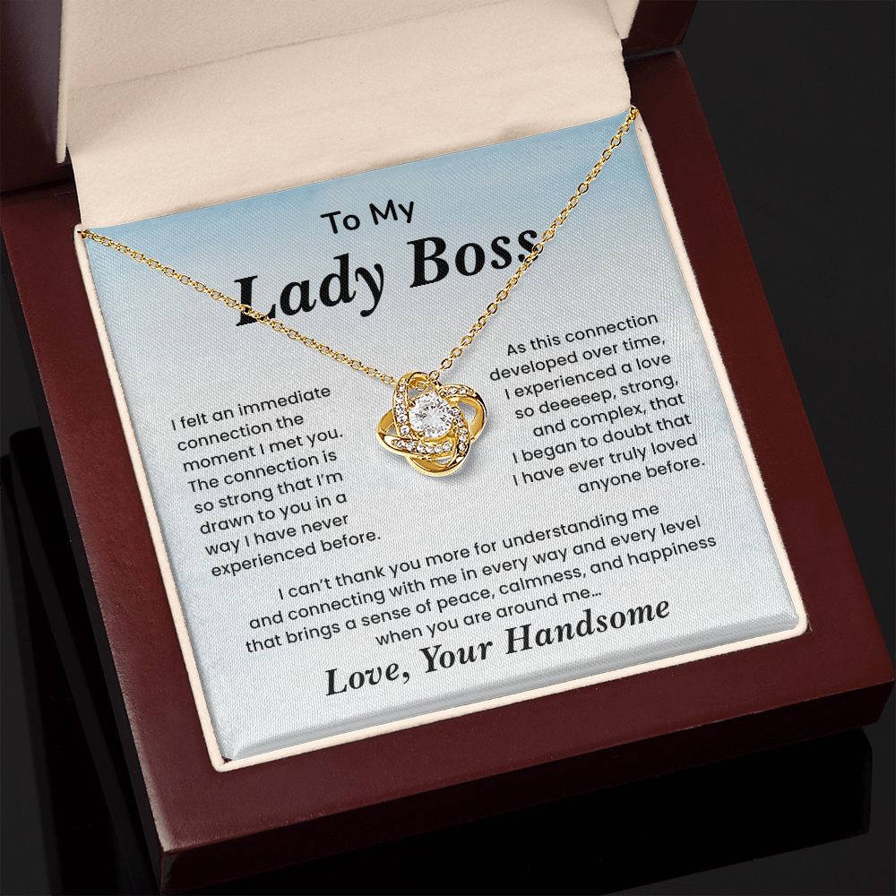 To My Lady Boss I Experienced A love So Deep, Strong And Complex