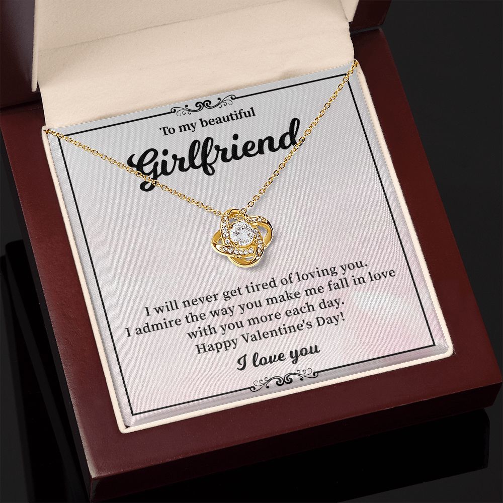 To My Beautiful Girlfriend I love You Happy Valentine's Day