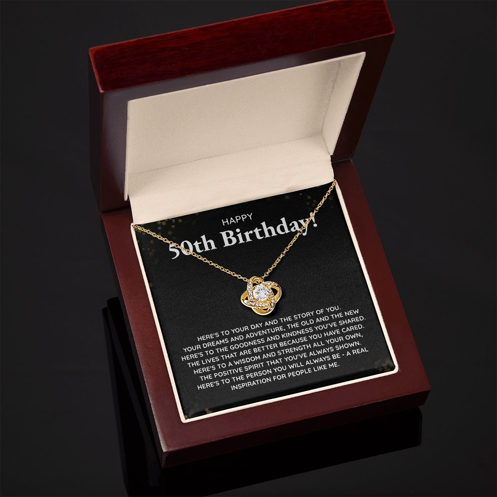 Happy 50th Birthday Here's To Your Day And The Story Of You