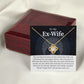 To My Ex-Wife Necklace - Love Knot Jewelry Gift from Ex-Husband