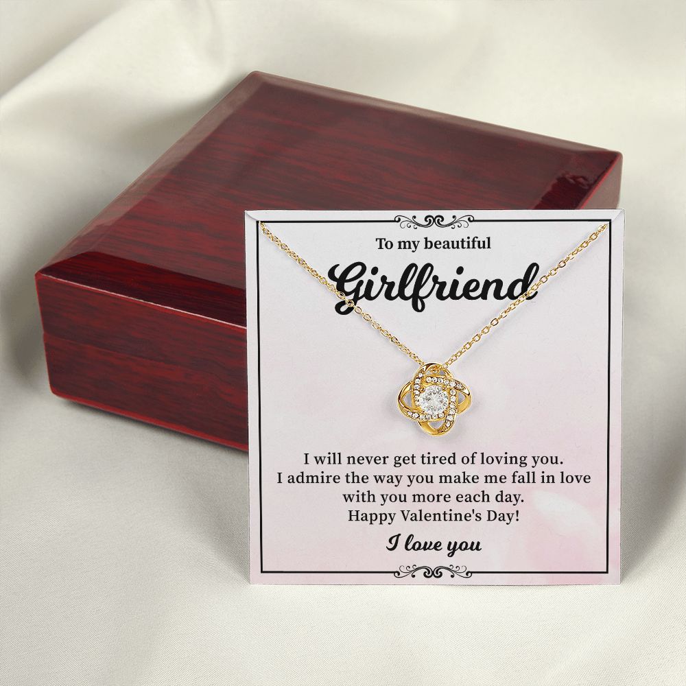 To My Beautiful Girlfriend I love You Happy Valentine's Day