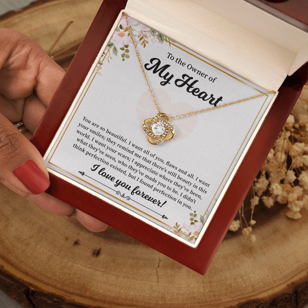 To The Owner Of My Heart I Love You Forever