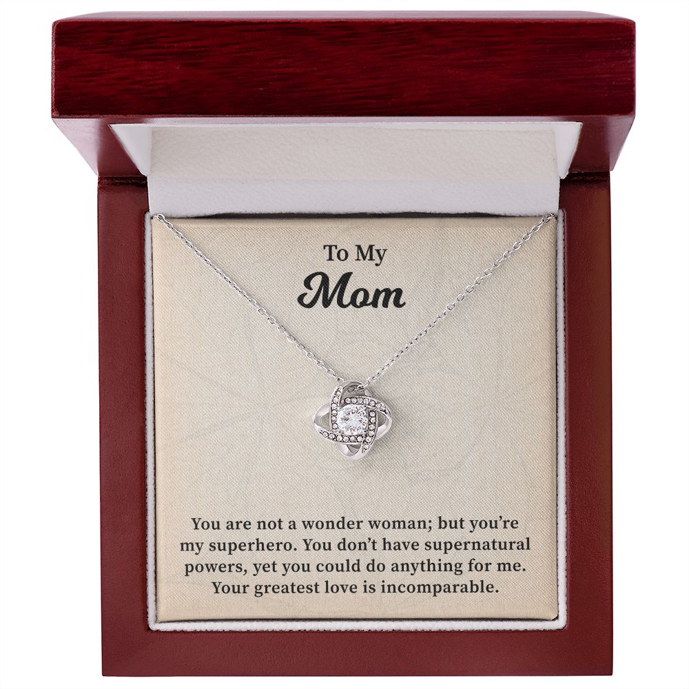 To My Mom You are Not A Wonder Woman Your Greatest Love Is Incomparable