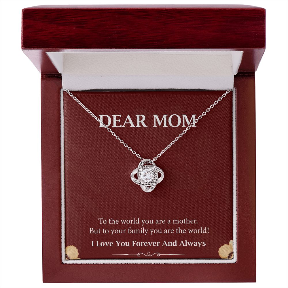 To Dear Mom I Love You Forever And Always From Son/ Daughter