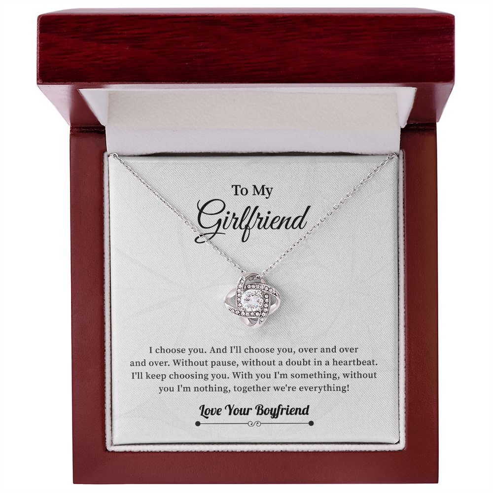 To My Girlfriend I Chose You and Love Forever From Boyfriend