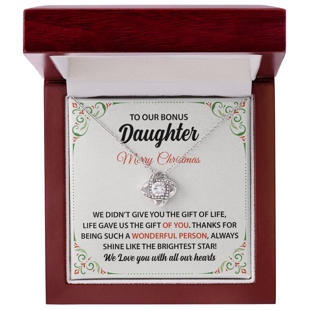 To Our Bonus Daughter Marry Christmas