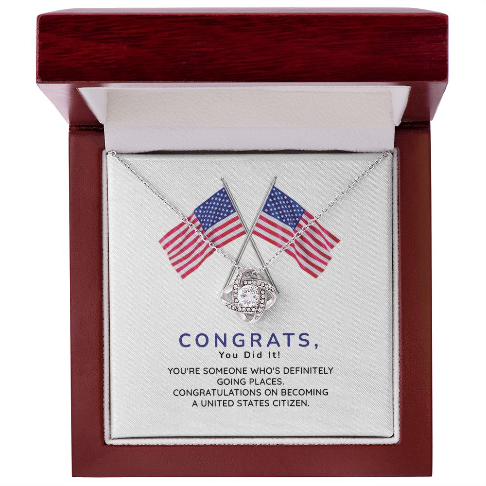 Congrats you Did It, Congratulations On Becoming A United States Citizen