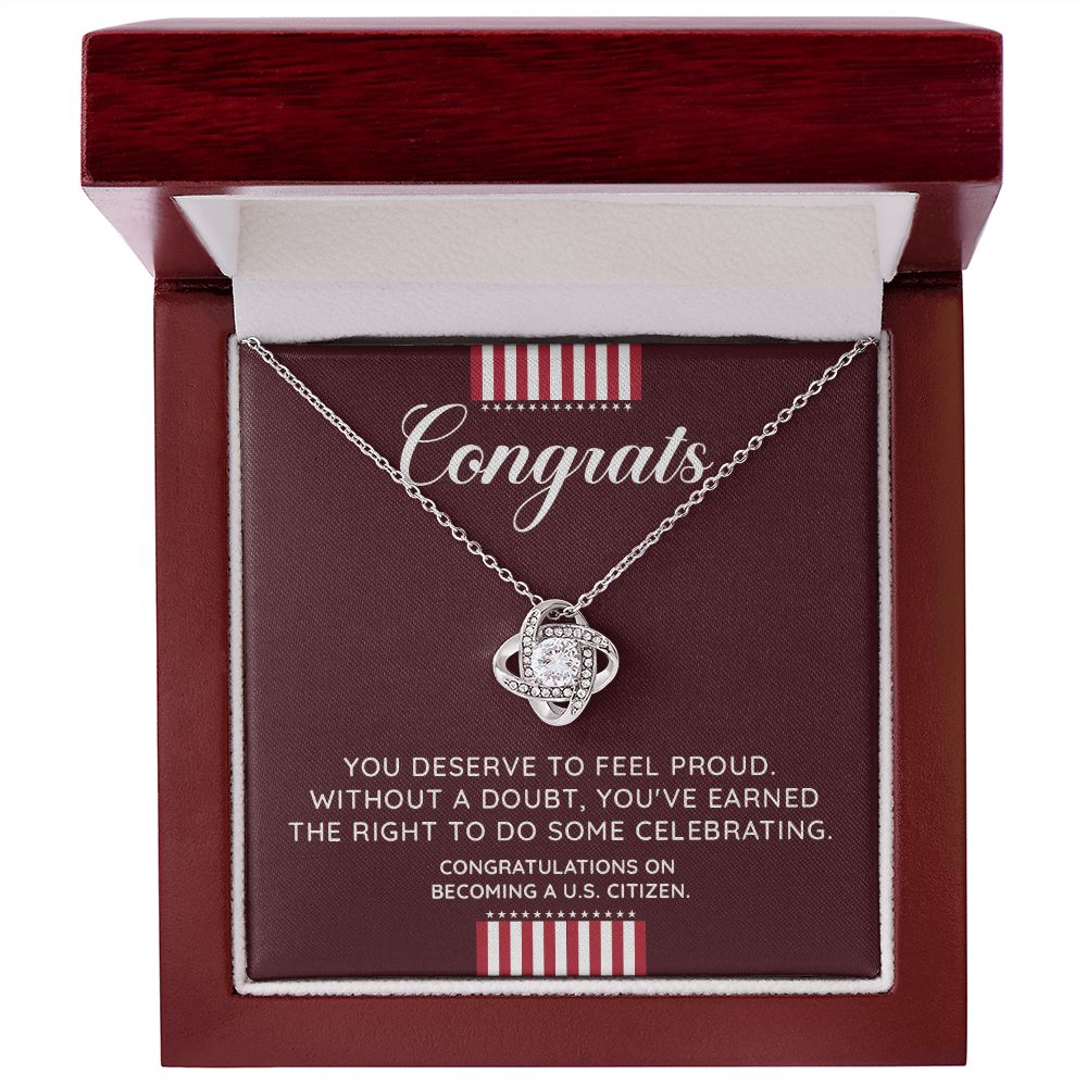 Congrats You Deserve To Feel Proud Congratulation On Become A U.S. Citizen