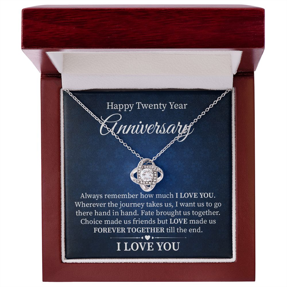 Happy 20 Year Anniversary Fate Brought Us Together I Love You