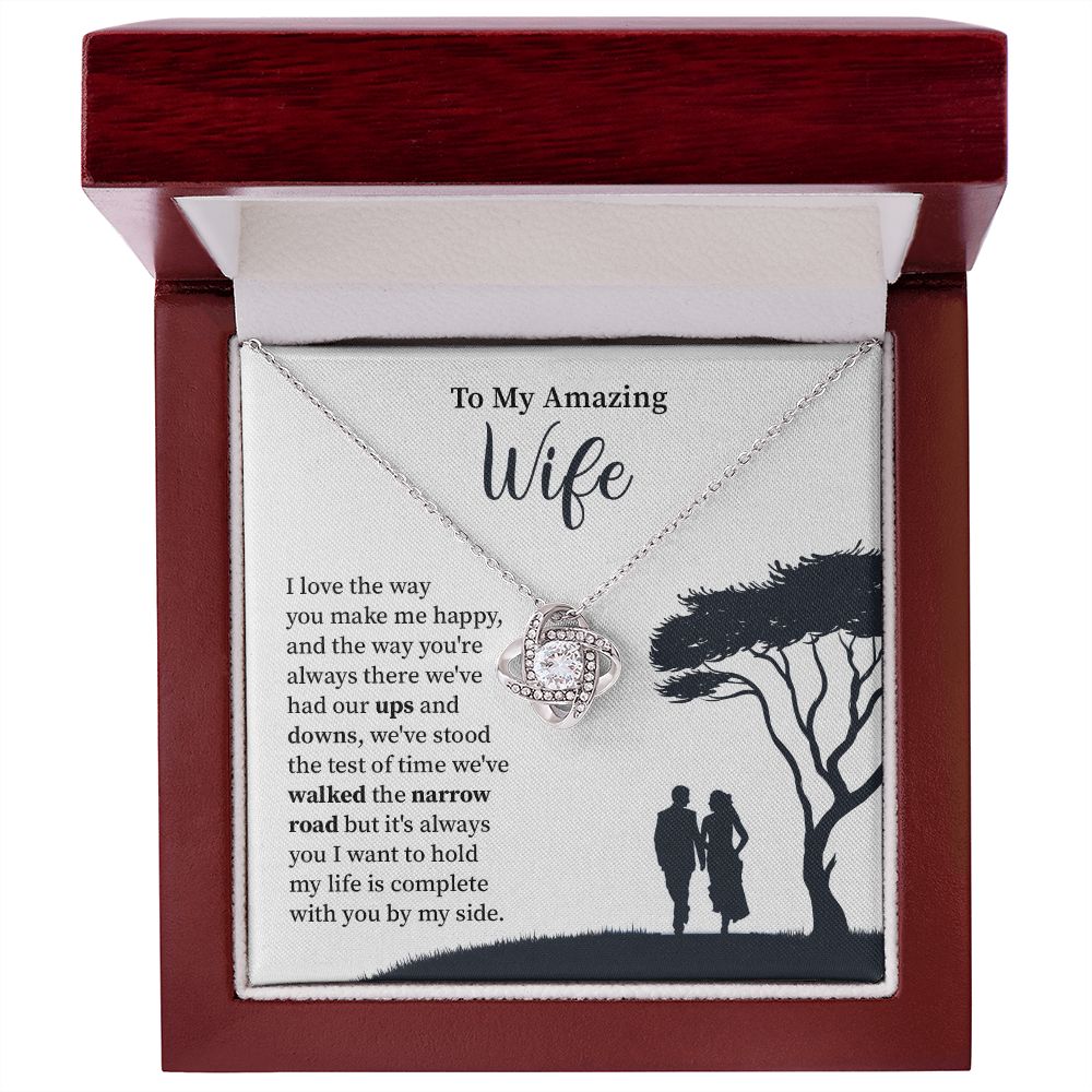 To My Amazing Wife I Love The Way You Make Me Happy, Gifts For Wife Birthday Valentine's Day Anniversary From Husband