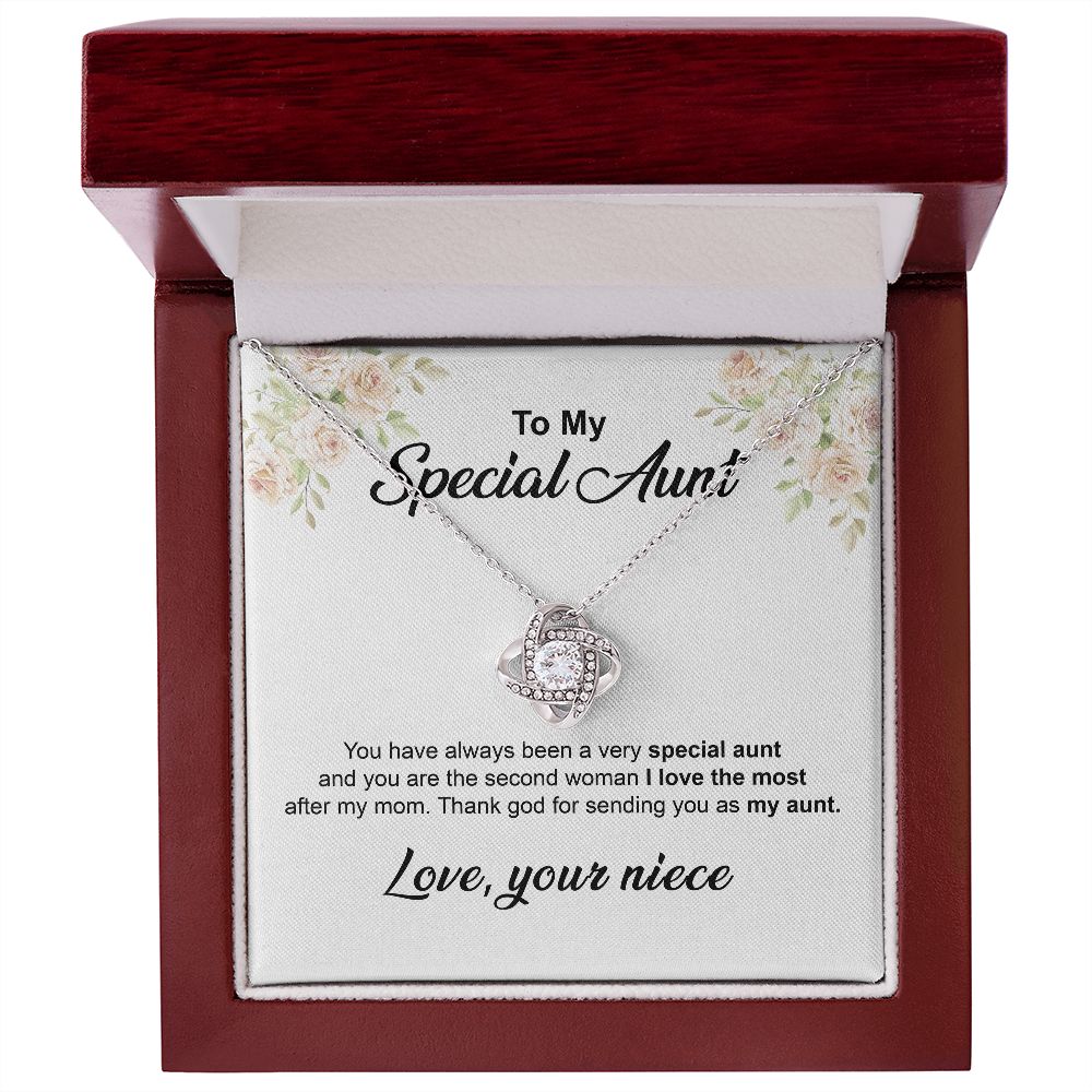 To My Special Aunt Love, Your Niece