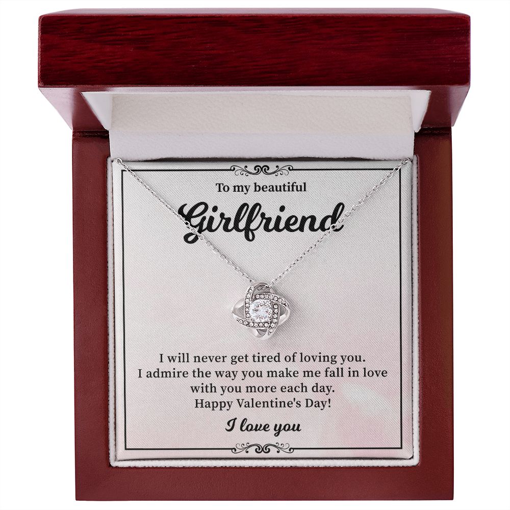 To My Beautiful Girlfriend I love You Happy Valentine's Day