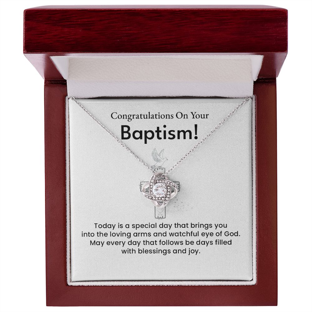 Congratulations On Your Baptism May Everyday That Follows Be Day Filled With Blessings And Joy