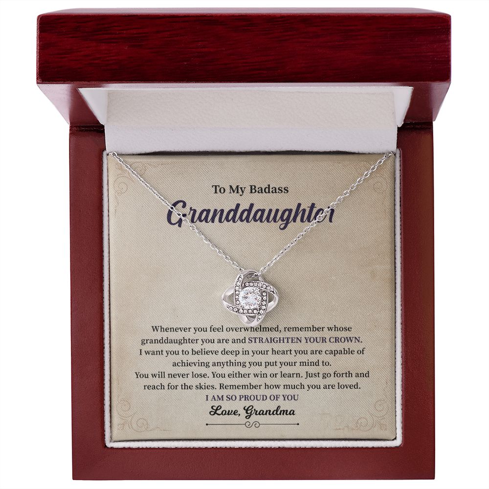 To My Badass Granddaughter I Am So Proud Of You Love, Grandma