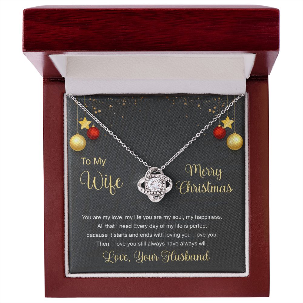 To My Wife From Husband Marry Christmas