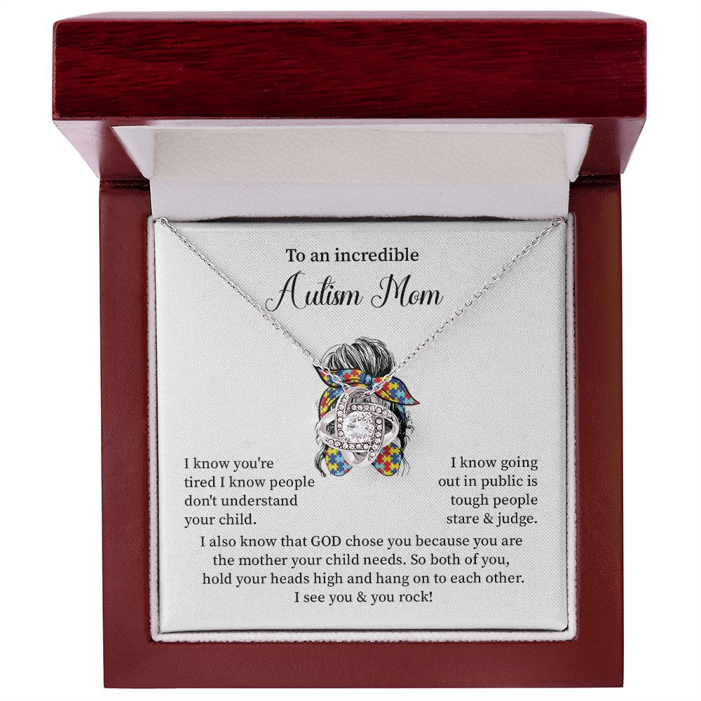To an Incredible Autism Mom, I know You're Tired, Gifts Her On Autism Awareness Day From Son/Daughter