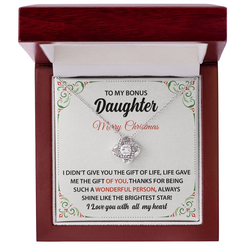 To My Bonus Daughter Marry Christmas