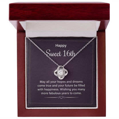 Sweet 16 Necklace for Her