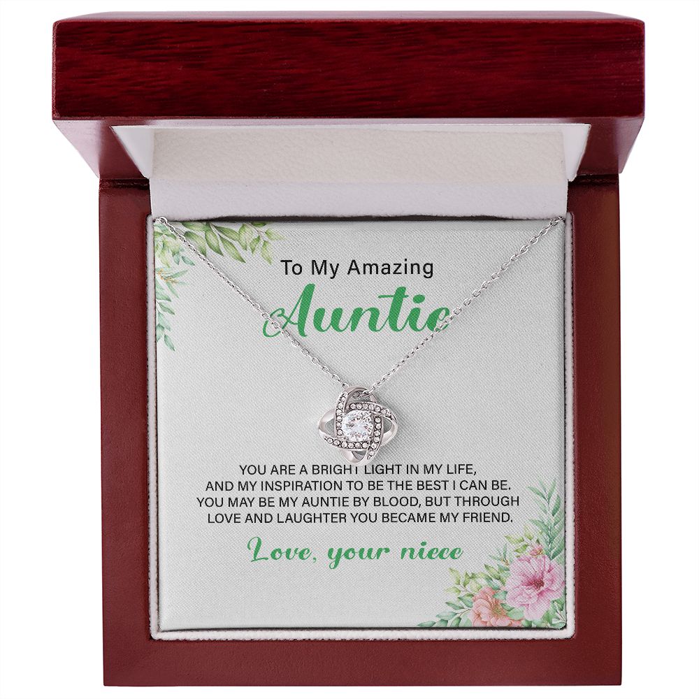 To My Amazing Aunt Love  your Niece