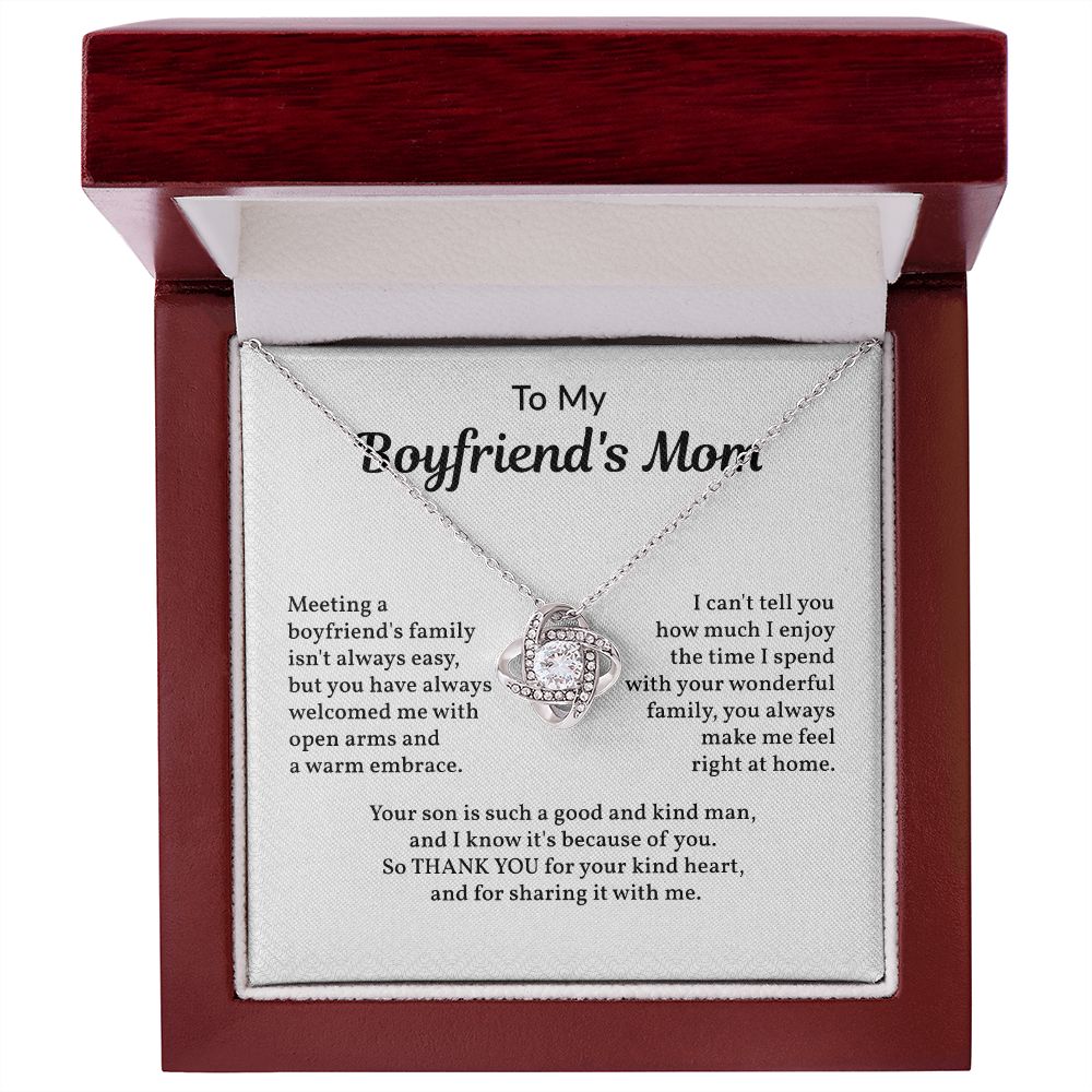 To My Boyfriend's Mom Your Son In Such A Good And Kind Man And I Know It's Because Of You
