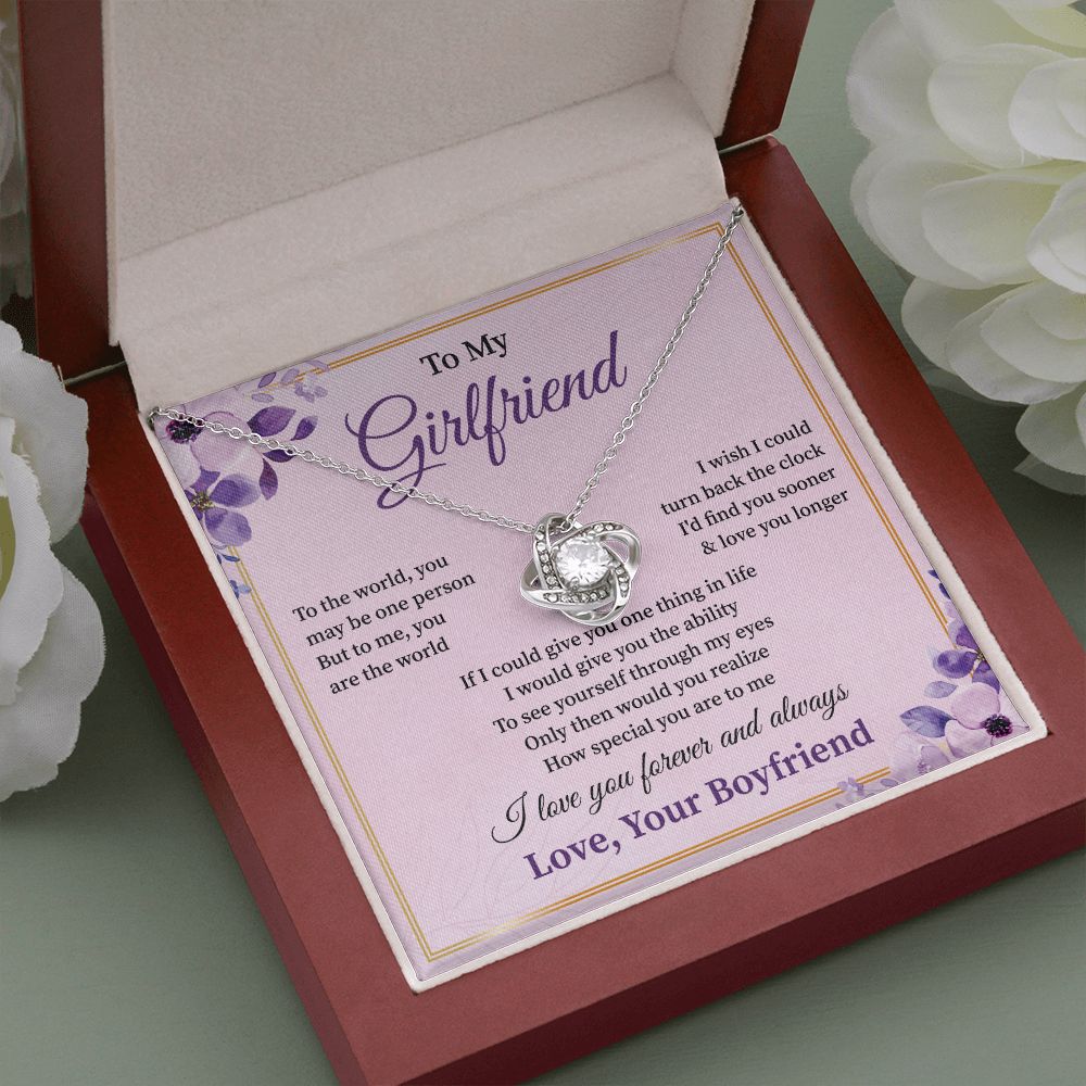 To My Girlfriend Love You Forever From Your Boyfriend.