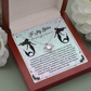 Best Friend Mermaid Necklace Gift with Long Message