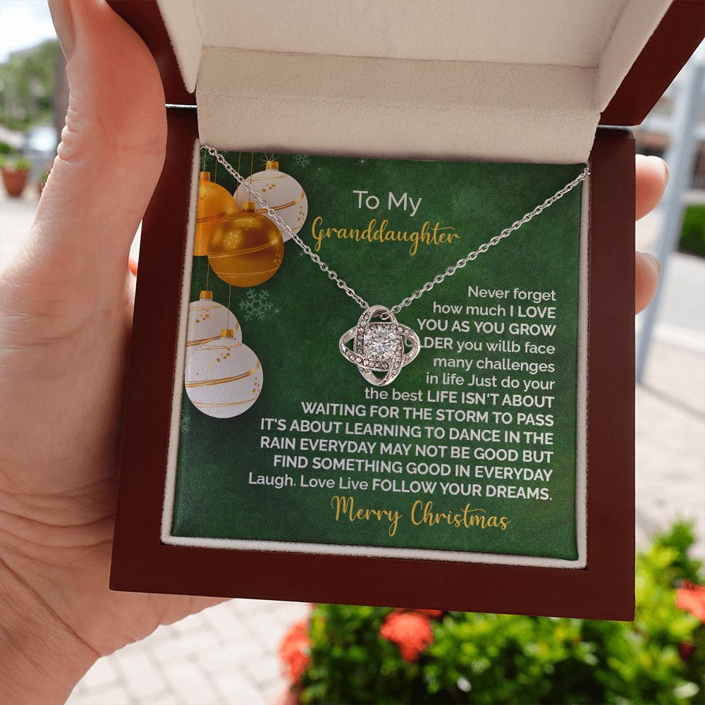 To My Granddaughter From Grandfather And grandmother