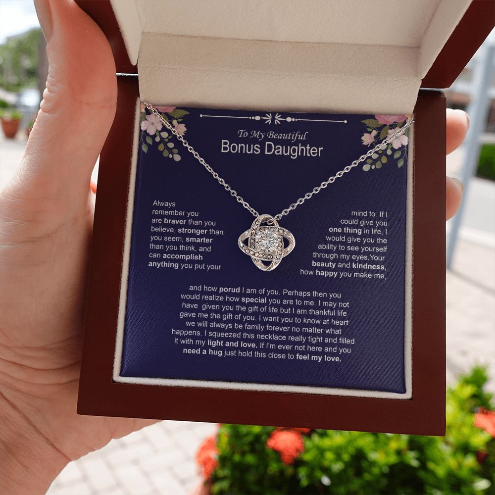 Bonus Daughter Necklace from Stepmom or Stepfather