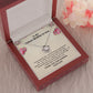 Future Mother in Law Necklace Gift from Bride with Heartfelt Card