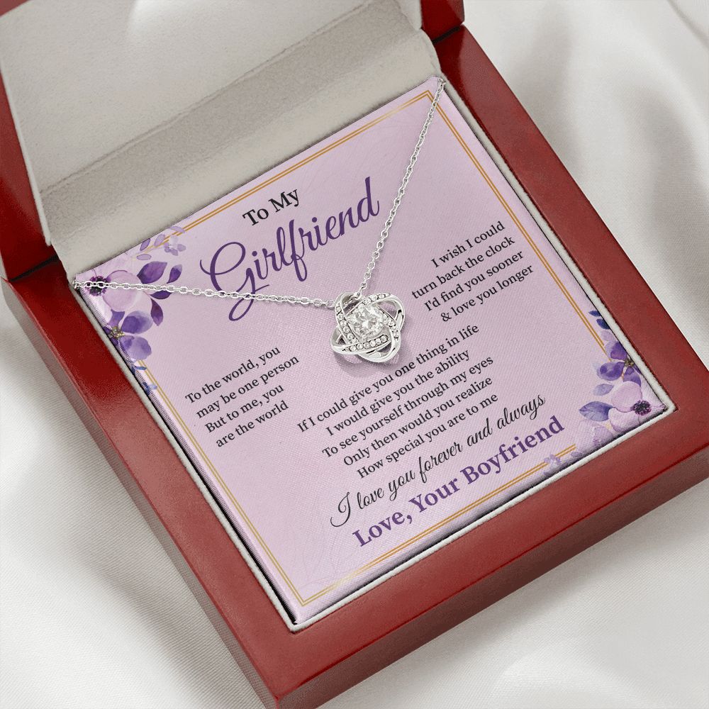 To My Girlfriend Love You Forever From Your Boyfriend.