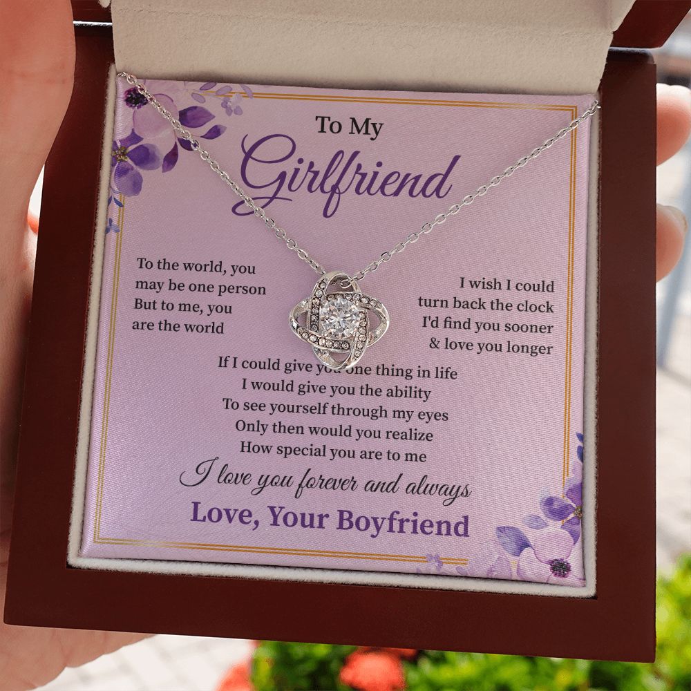 To My Girlfriend Love You Forever From Your Boyfriend.