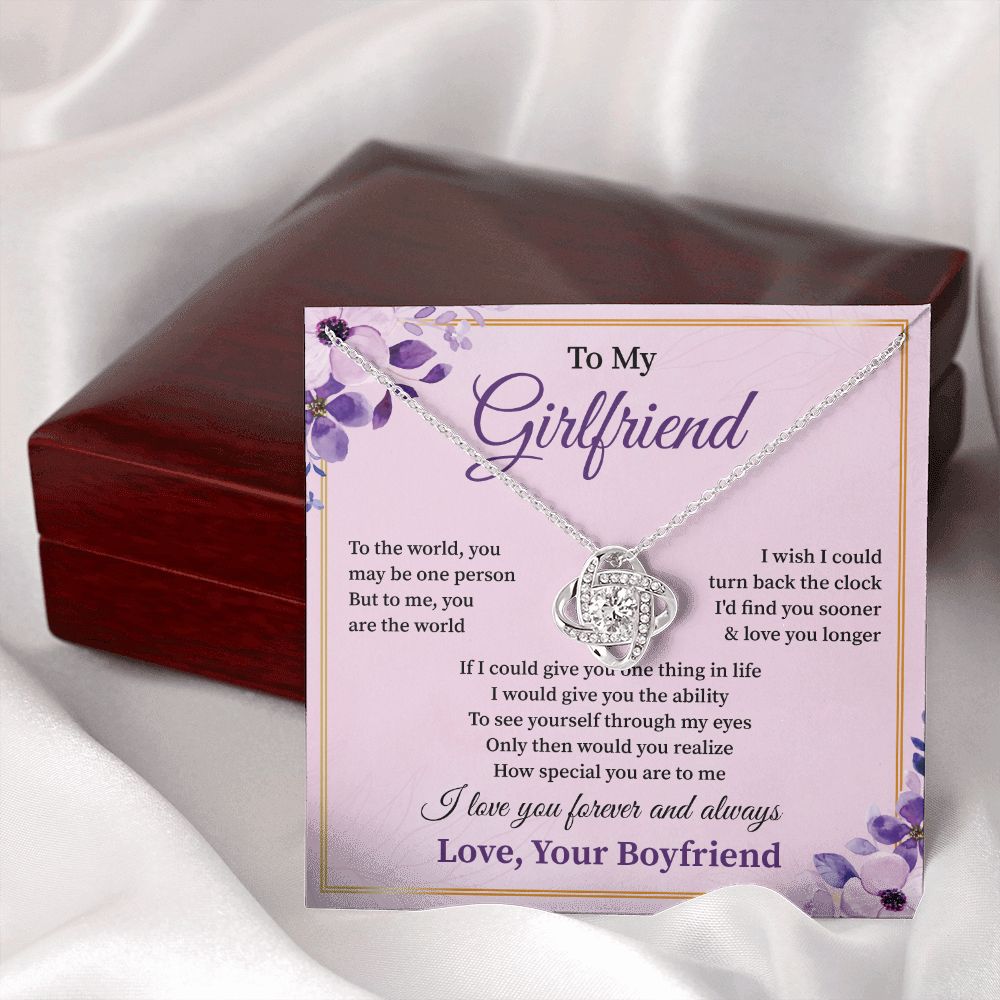 To My Girlfriend Love You Forever From Your Boyfriend.