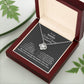 Auntie Cancer Support Necklace with Gift Note