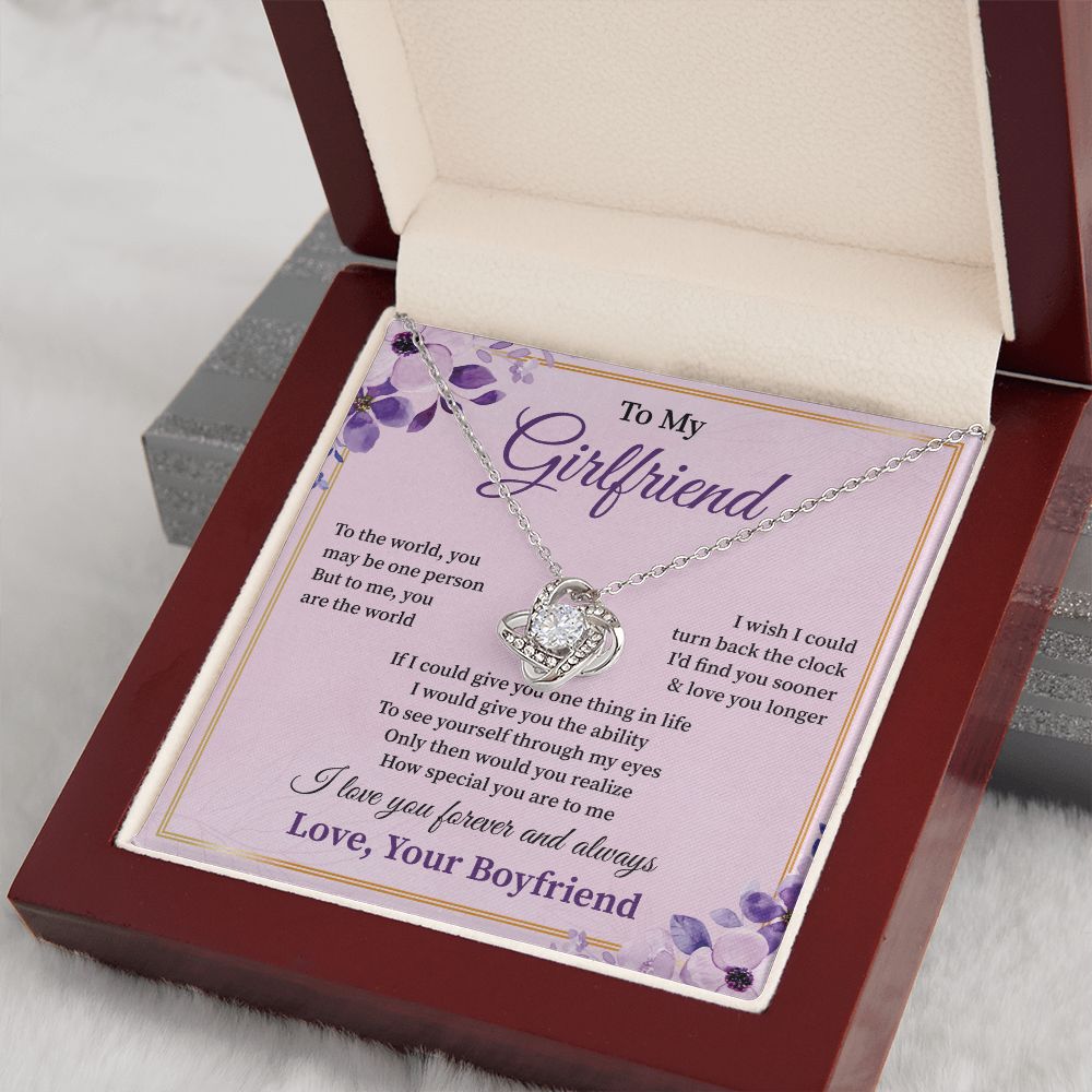 To My Girlfriend Love You Forever From Your Boyfriend.