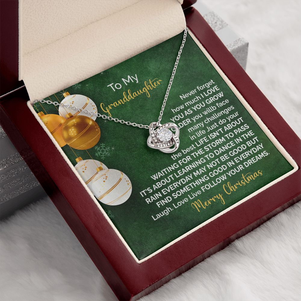 To My Granddaughter From Grandfather And grandmother
