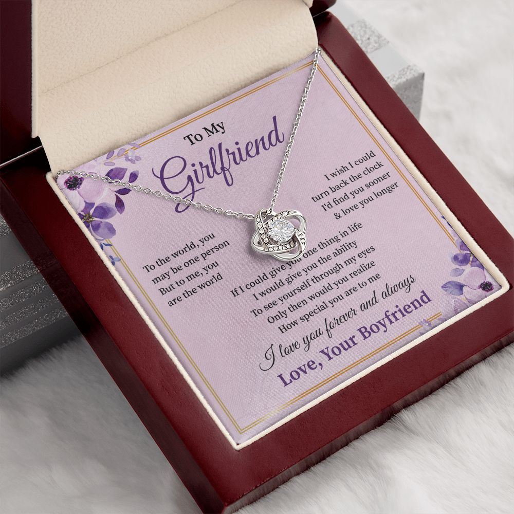 To My Girlfriend Love You Forever From Your Boyfriend.