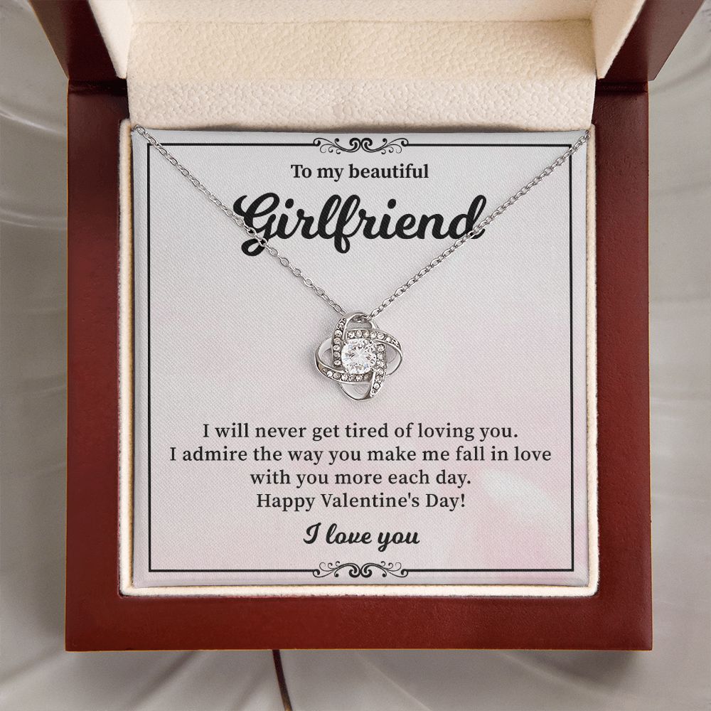 To My Beautiful Girlfriend I love You Happy Valentine's Day