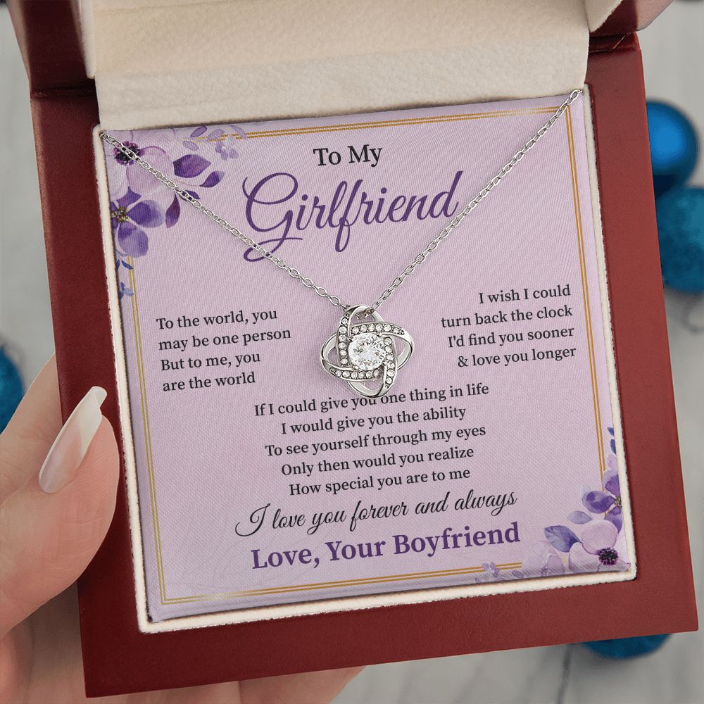 To My Girlfriend Love You Forever From Your Boyfriend.