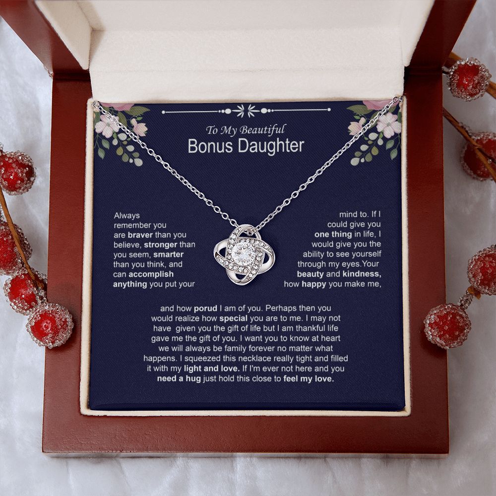 Bonus Daughter Necklace from Stepmom or Stepfather