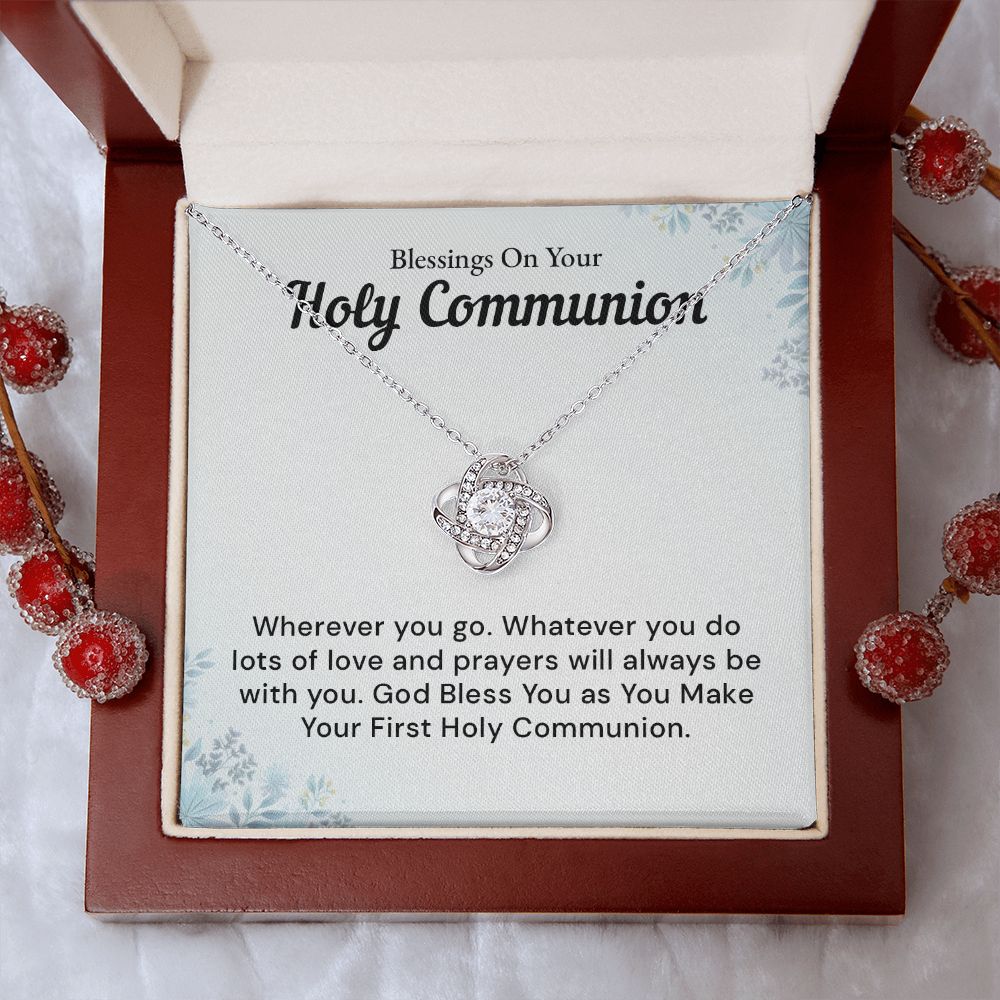 Blessings on Your Holy Communion. May God Bless You as You Make Your First Holy Communion