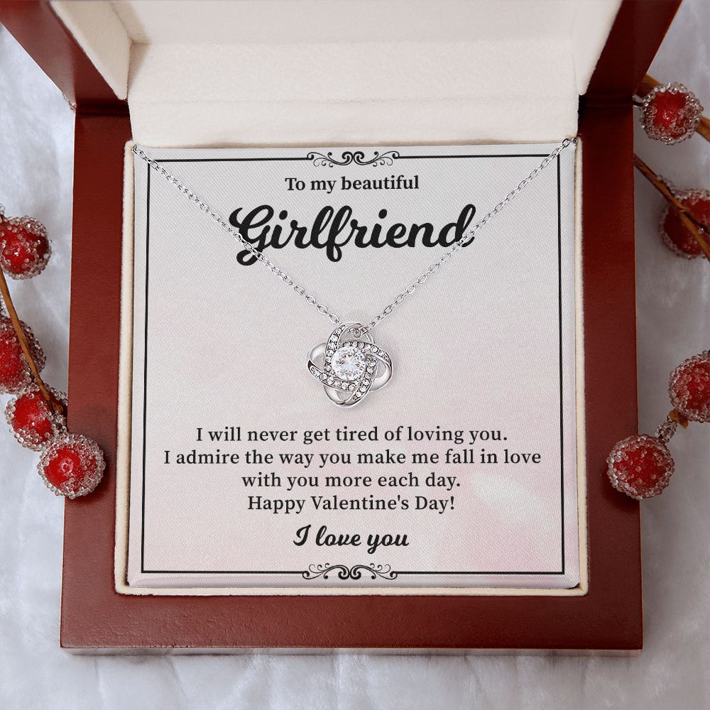To My Beautiful Girlfriend I love You Happy Valentine's Day